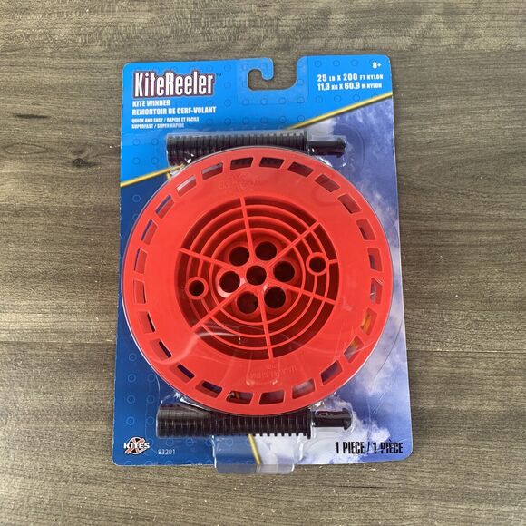 Kite Line Winder Kite String with Reel for Adults Kite Line String Nylon Red - Picture 1 of 9